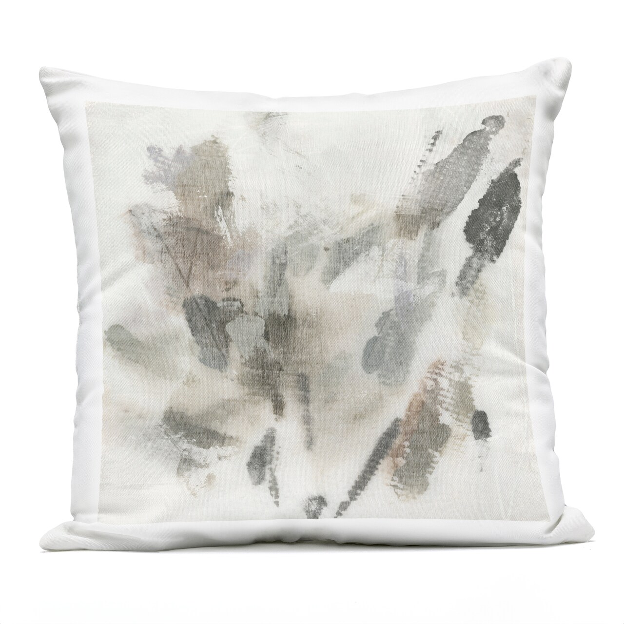 Stupell Industries Soft Embers on Beige Outdoor Printed Pillow design by June Erica Vess, 18 x 7 x 18